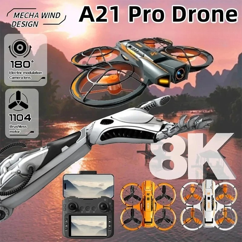 Drone Photogrammetry - Dron Original A21 Pro 4K Profesional