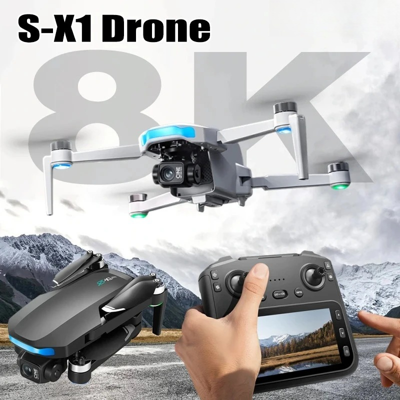 Drone Photogrammetry - Dron Original S-X1 8K HD Profesional