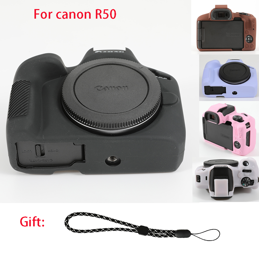 Canon Camera Eos R50 - Funda de Silicona para Cámara Compatible