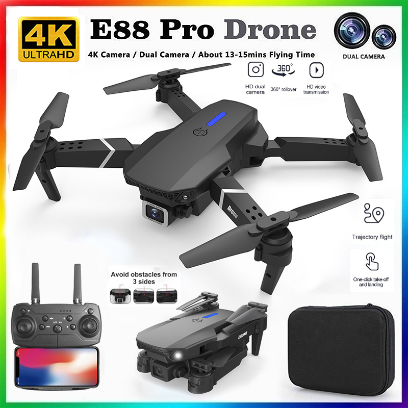 Nuevo Dron RC Profesional E88  - Drone Photogrammetry reseña y precio