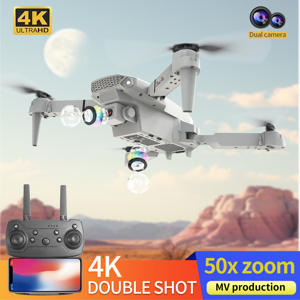 Nuevo Dron RC Profesional E88  - Drone Photogrammetry reseña y precio