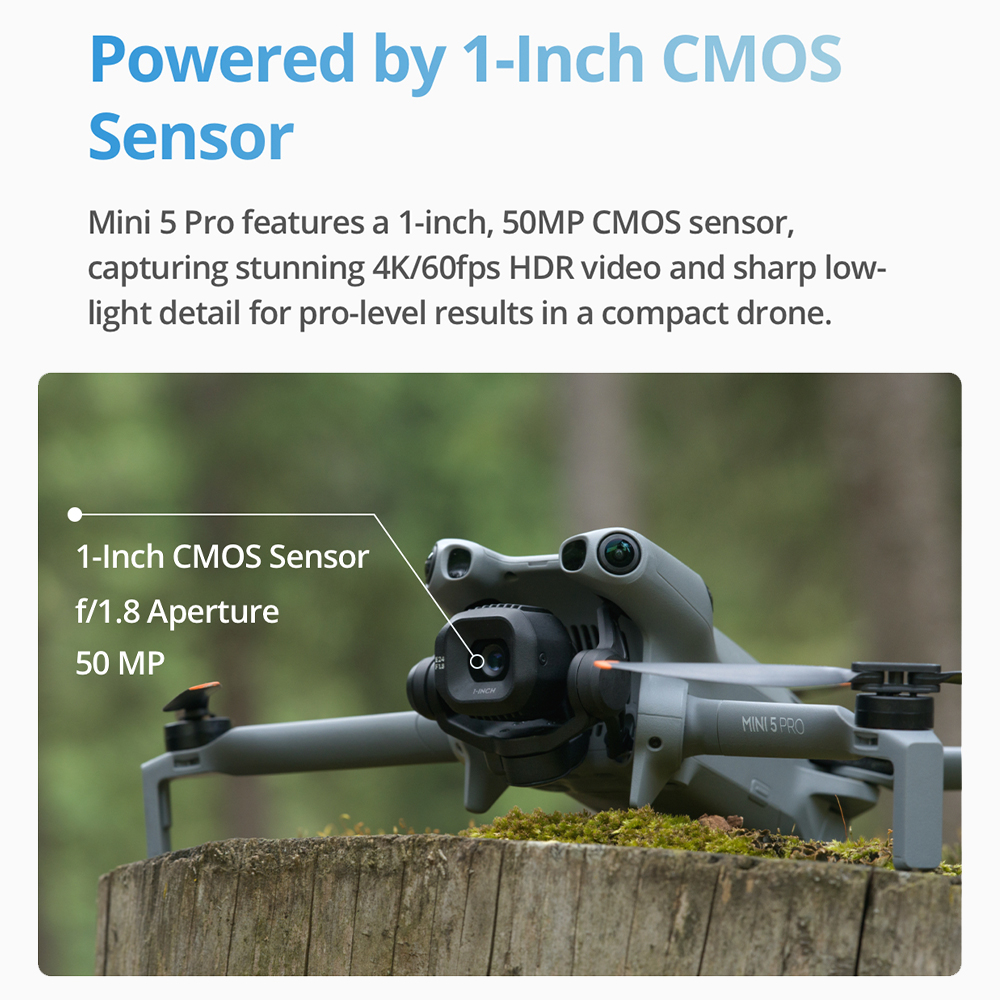 Kit de Drones DJI Mini 5 Pro F - Drone Photogrammetry reseña y precio