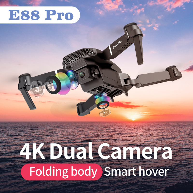 Dron profesional E88pro, flujo - Drone Photogrammetry reseña y precio