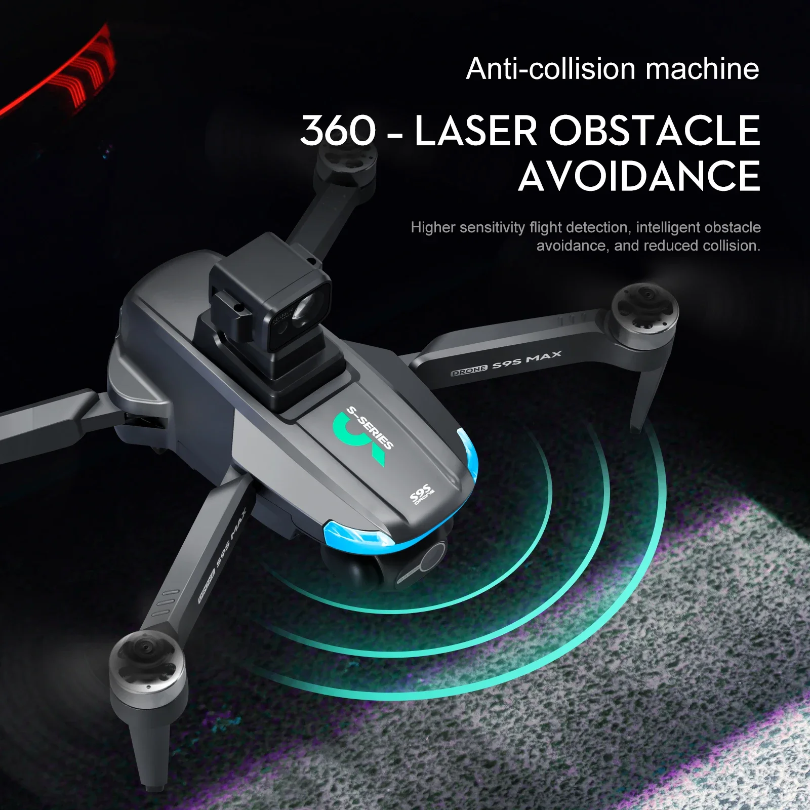 Nuevo S9S MAX MINI Drone 4K 2  - Drone Mapping reseña y precio