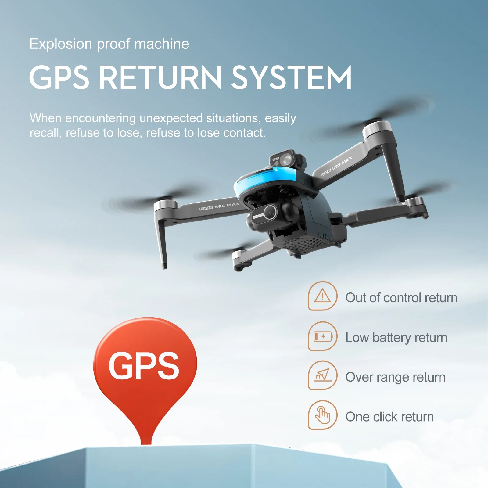 Nuevo S9S MAX MINI Drone 4K 2  - Drone Mapping reseña y precio