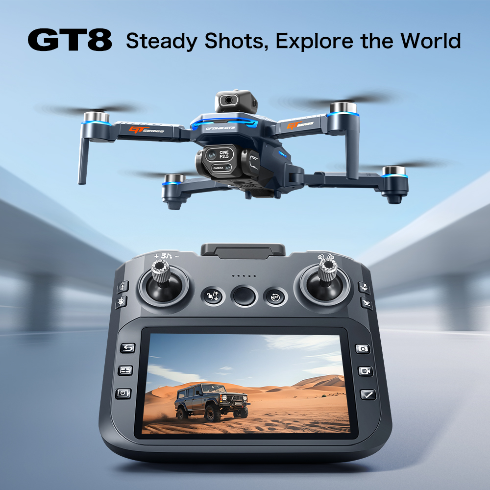 Dron Plegable GT8 Max 8K HD Pr - Drone Photogrammetry reseña y precio