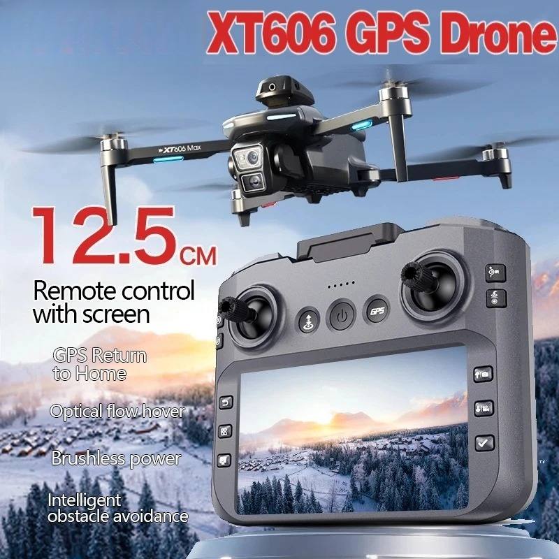 Dron GPS Original XT606 MAX 4k - Drone Photogrammetry reseña y precio