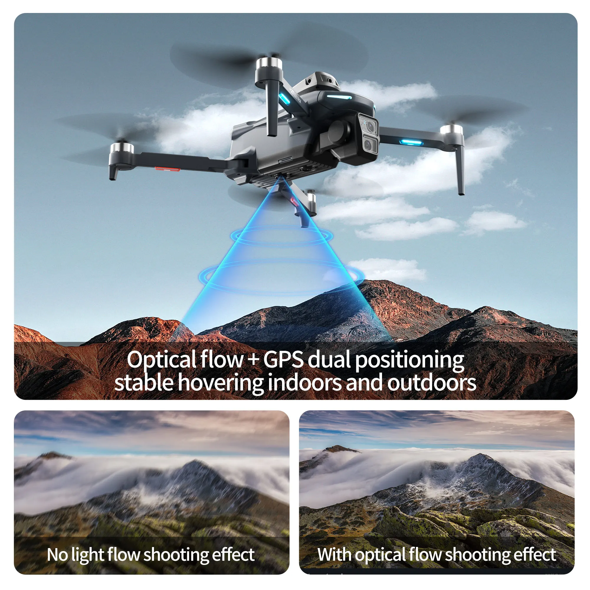 Dron GPS Original XT606 MAX 4k - Drone Photogrammetry reseña y precio