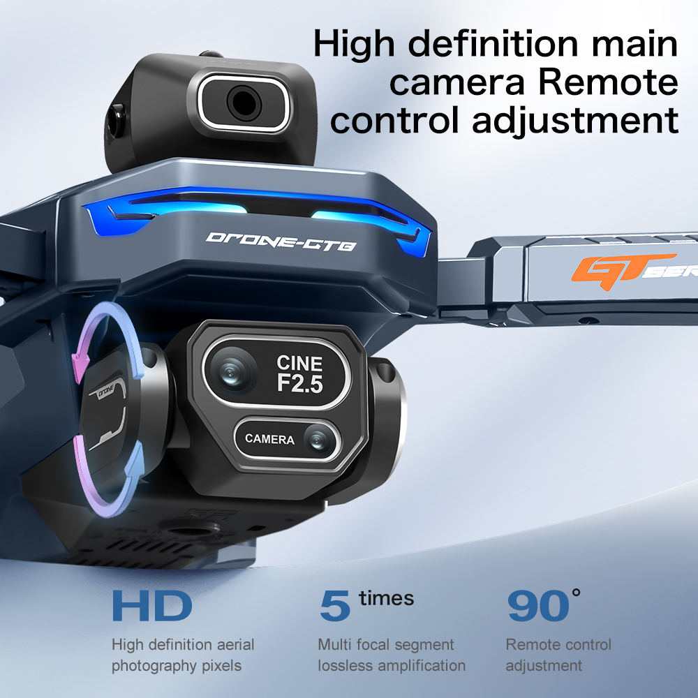 NUEVO Dron GT8 HD RC 4K Profes - Drone Photogrammetry reseña y precio