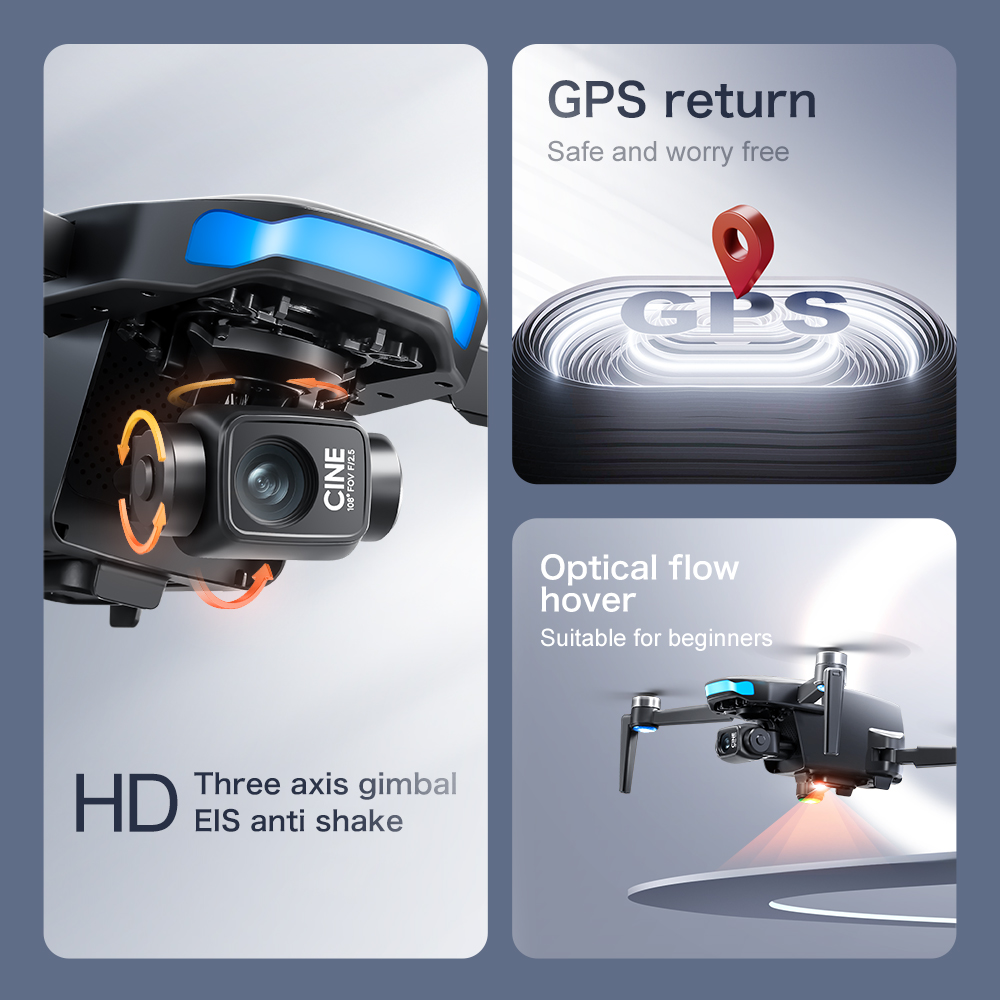 Dron GPS Original S-X1 con cám - Drone Photogrammetry reseña y precio