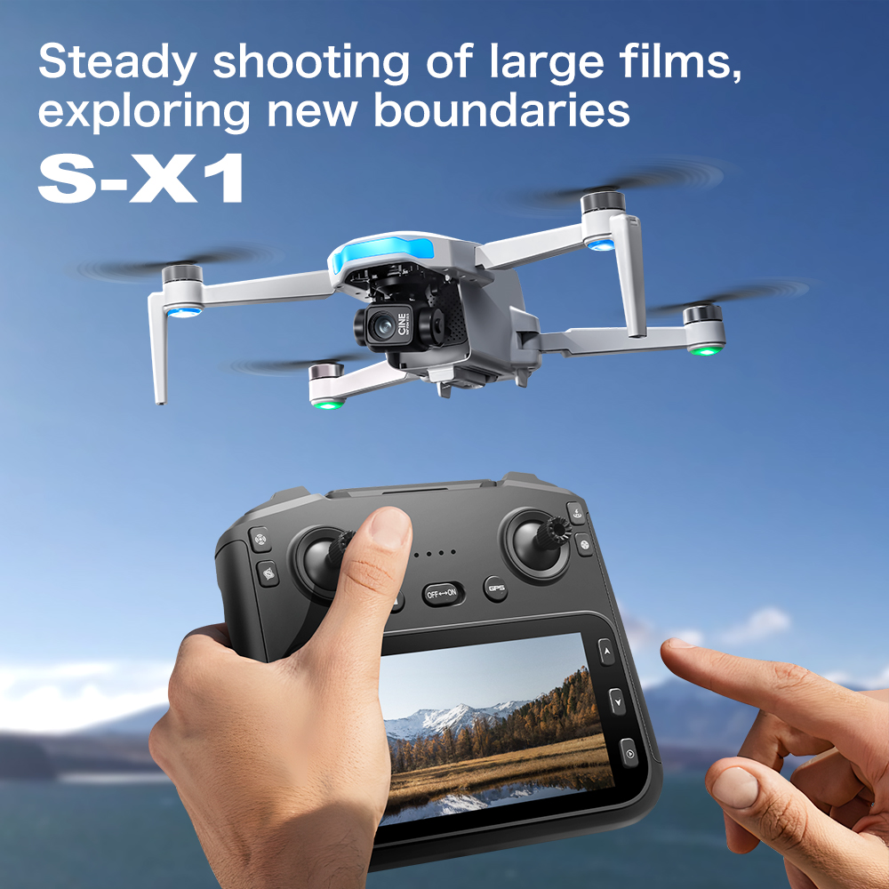 Dron GPS Original S-X1 con cám - Drone Photogrammetry reseña y precio