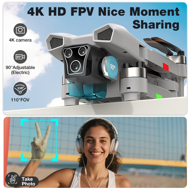 NUEVO Dron L017 Pro con Motor  - Drone Photogrammetry reseña y precio