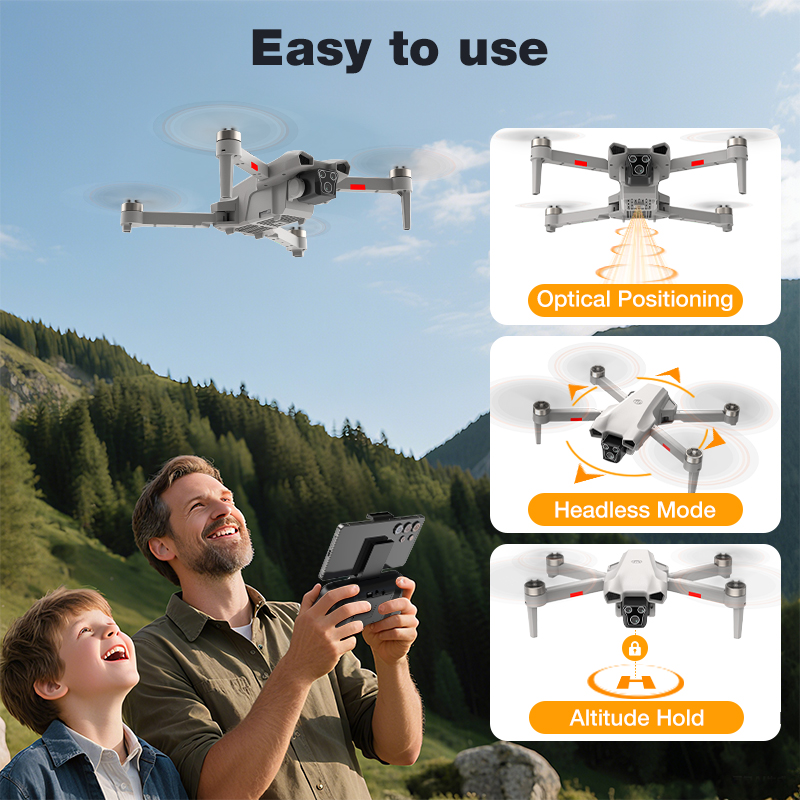 NUEVO Dron L017 Pro con Motor  - Drone Photogrammetry reseña y precio