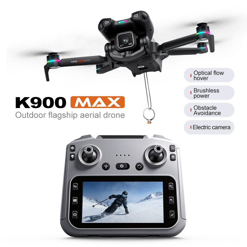 Nuevo Dron GPS K900 MAX con Cá - Drone Photogrammetry reseña y precio